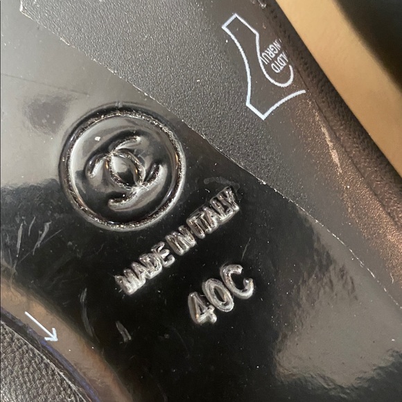 Inspired designer Black Leather shoes size 9 - Picture 9 of 10